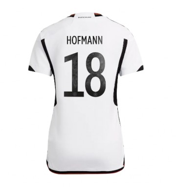 Maillot de foot Allemagne Jonas Hofmann #18 Domicile Femmes Monde 2022 Manches Courte